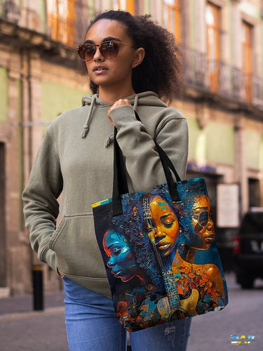 Music Canvas Tote Bag Book Bag Birthday Gift Shoulder Tote Bag Shopping Tote Bag Laptop Bag